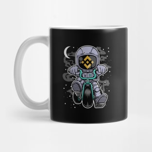 Astronaut Binance BNB Coin To The Moon Crypto Token Cryptocurrency Wallet Birthday Gift For Men Women Kids Mug